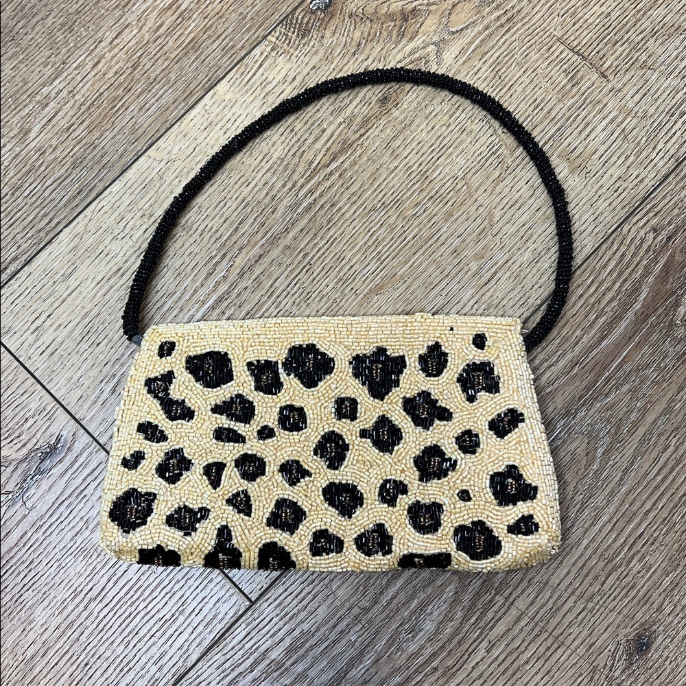 Vintage K&K Table Tops Beaded Evening Bag - Picture 2 of 8
